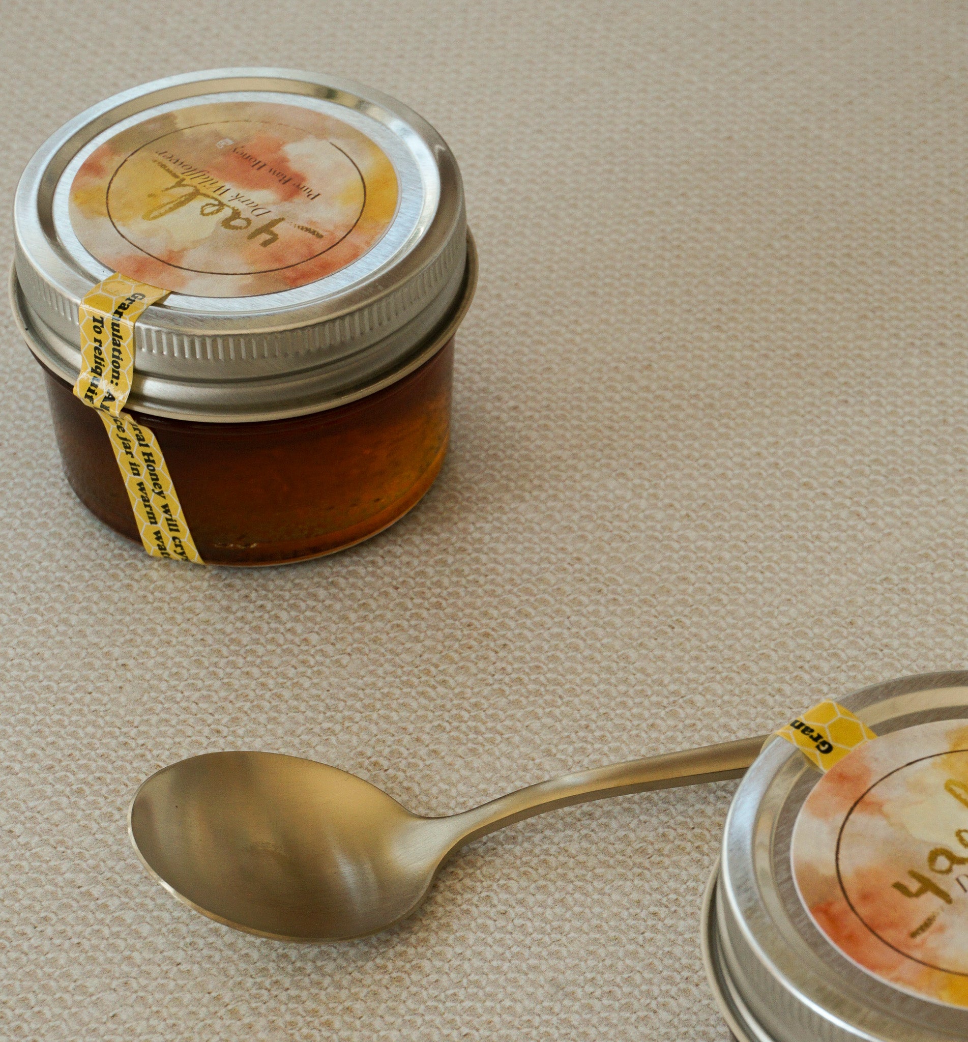 Mini Glass Honey Mason Jar | 5 oz