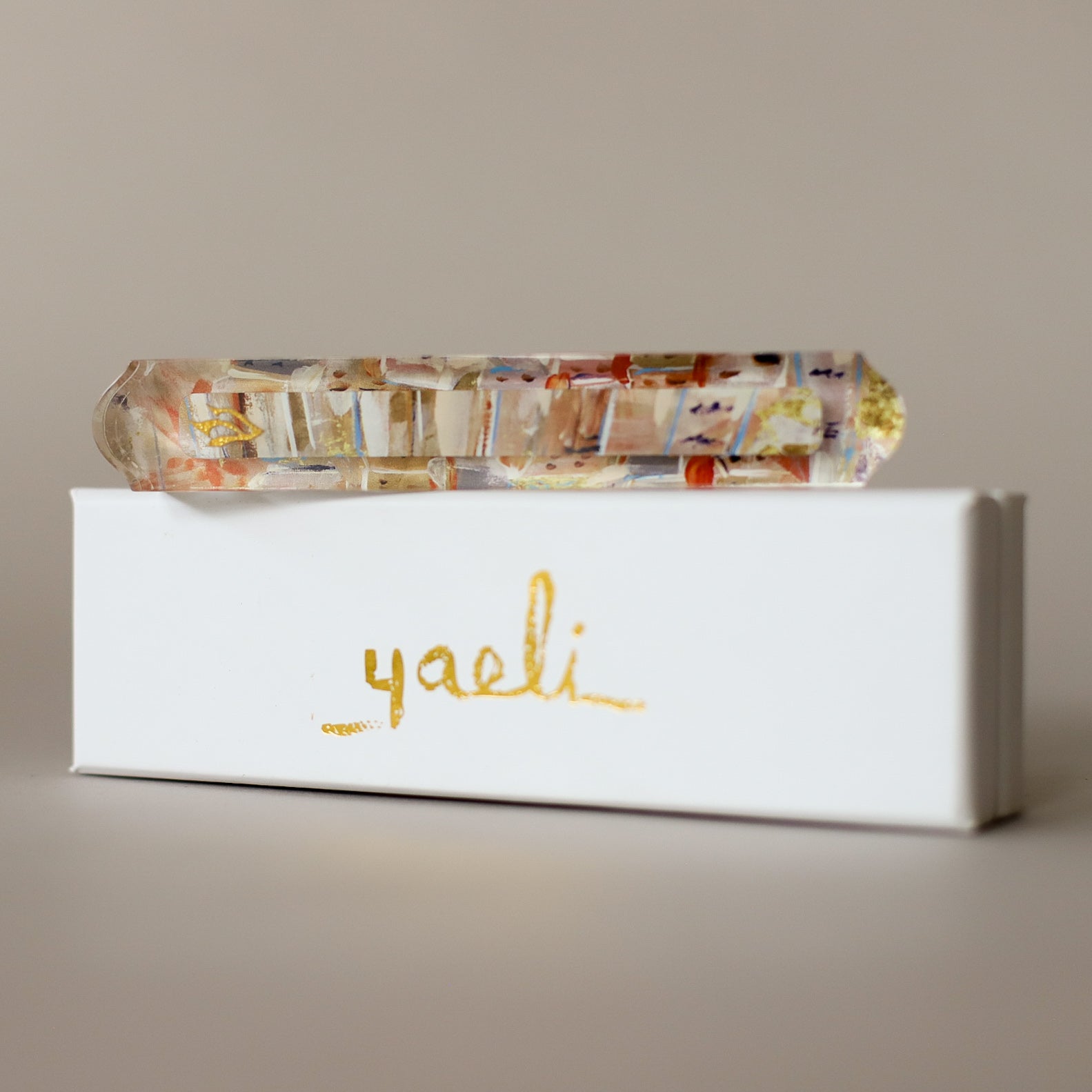 Acrylic Mezuzah | Sienna City