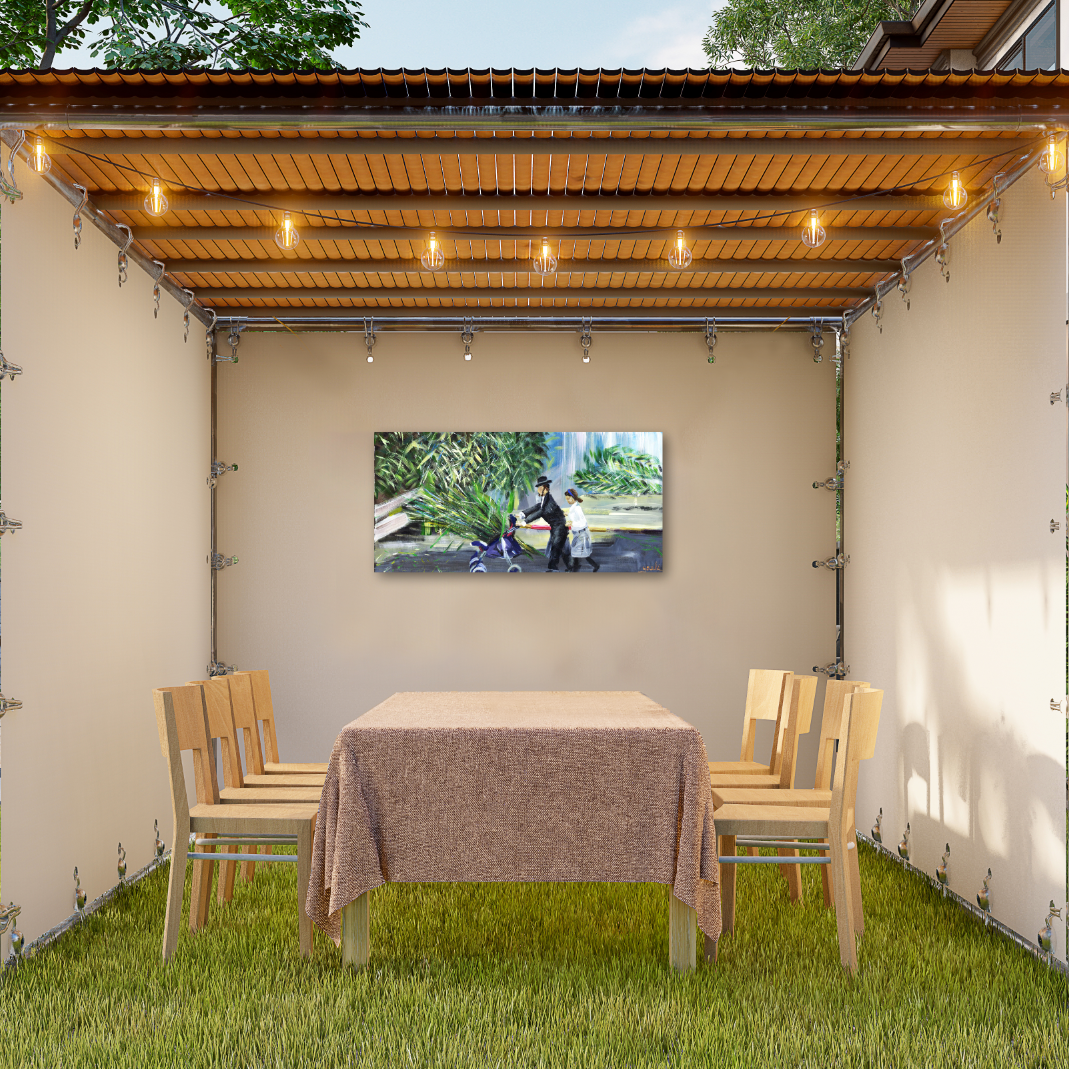 Schach | Sukkah Print