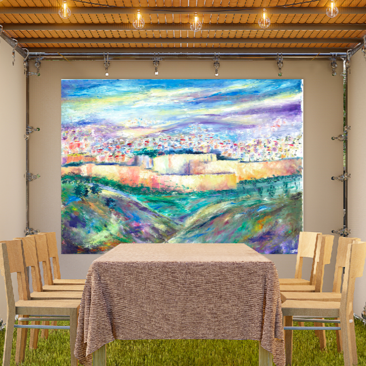 Sukkah Mural | Jerusalem Hills