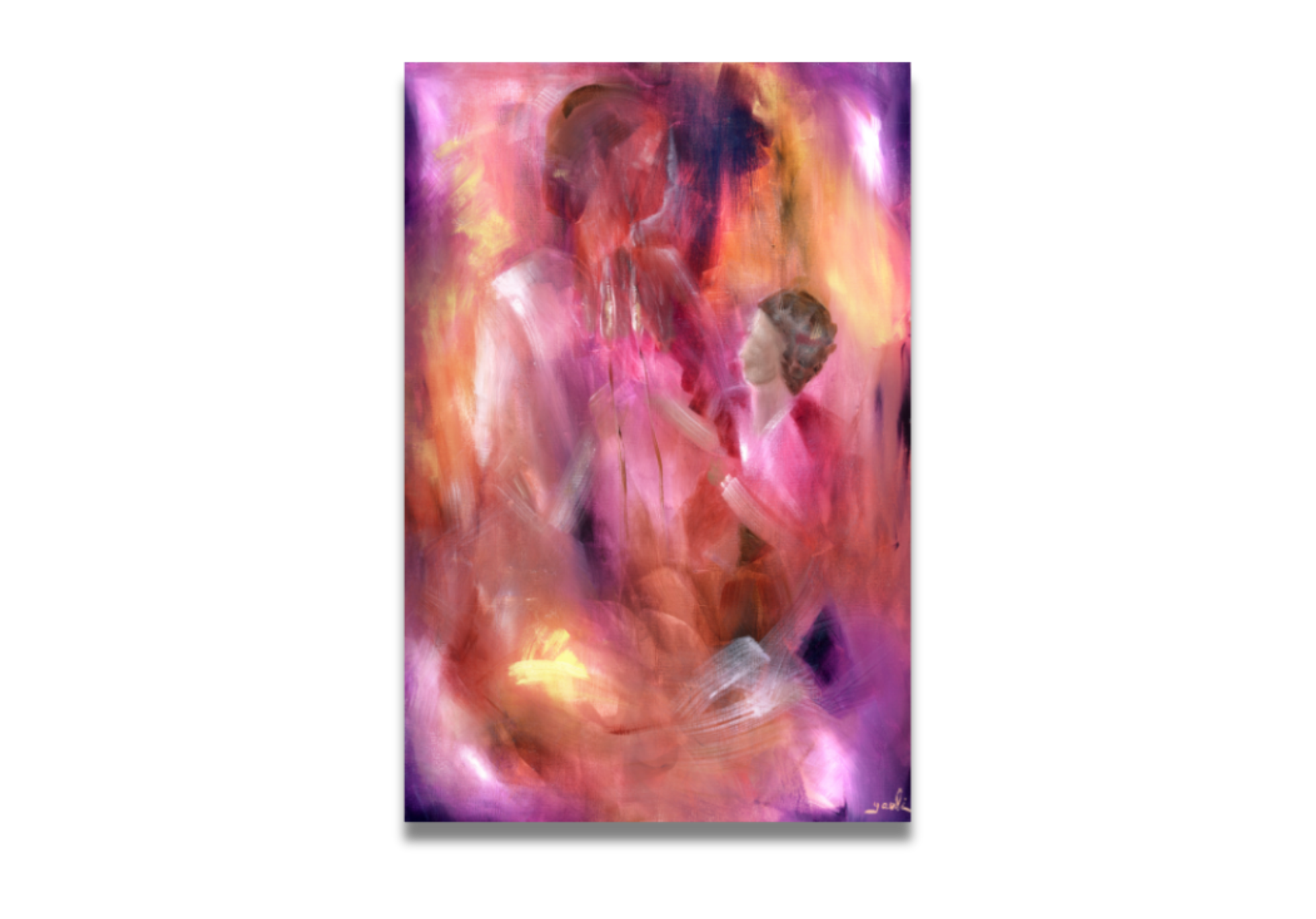 A mother's Prayer painting