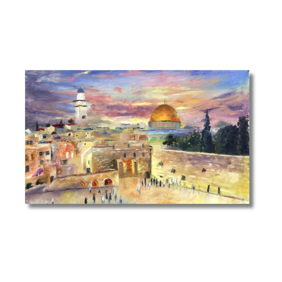 Our Beautiful Kotel | Sukkah Mural