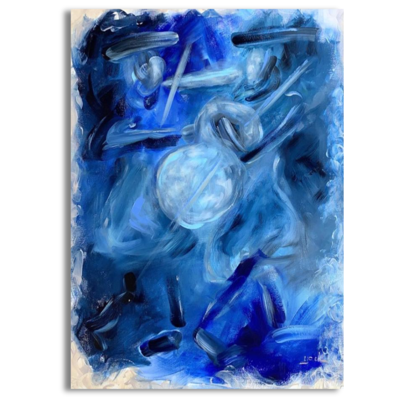 Musicians in Blue