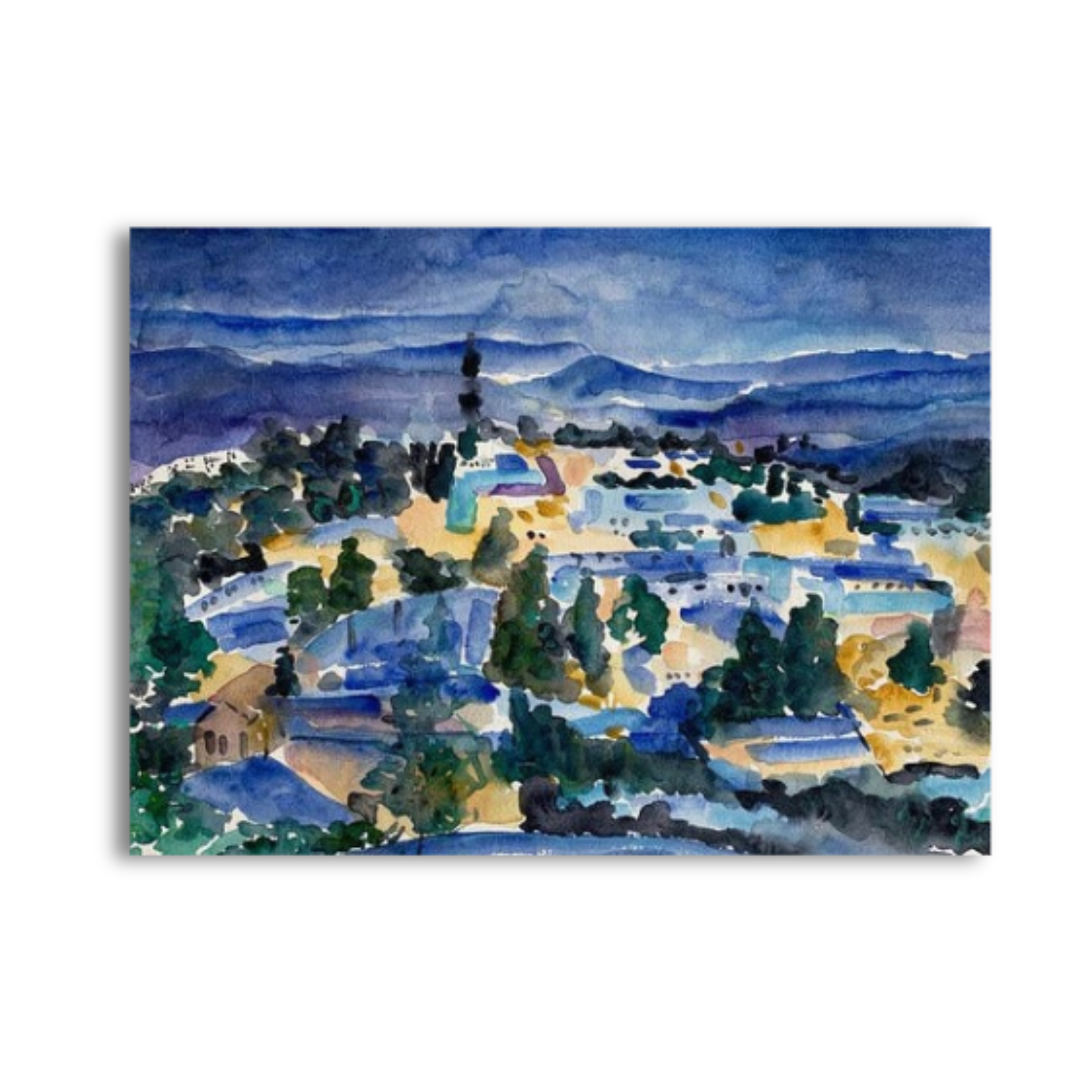 Tzfat, at night