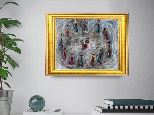 Dancers in Grey