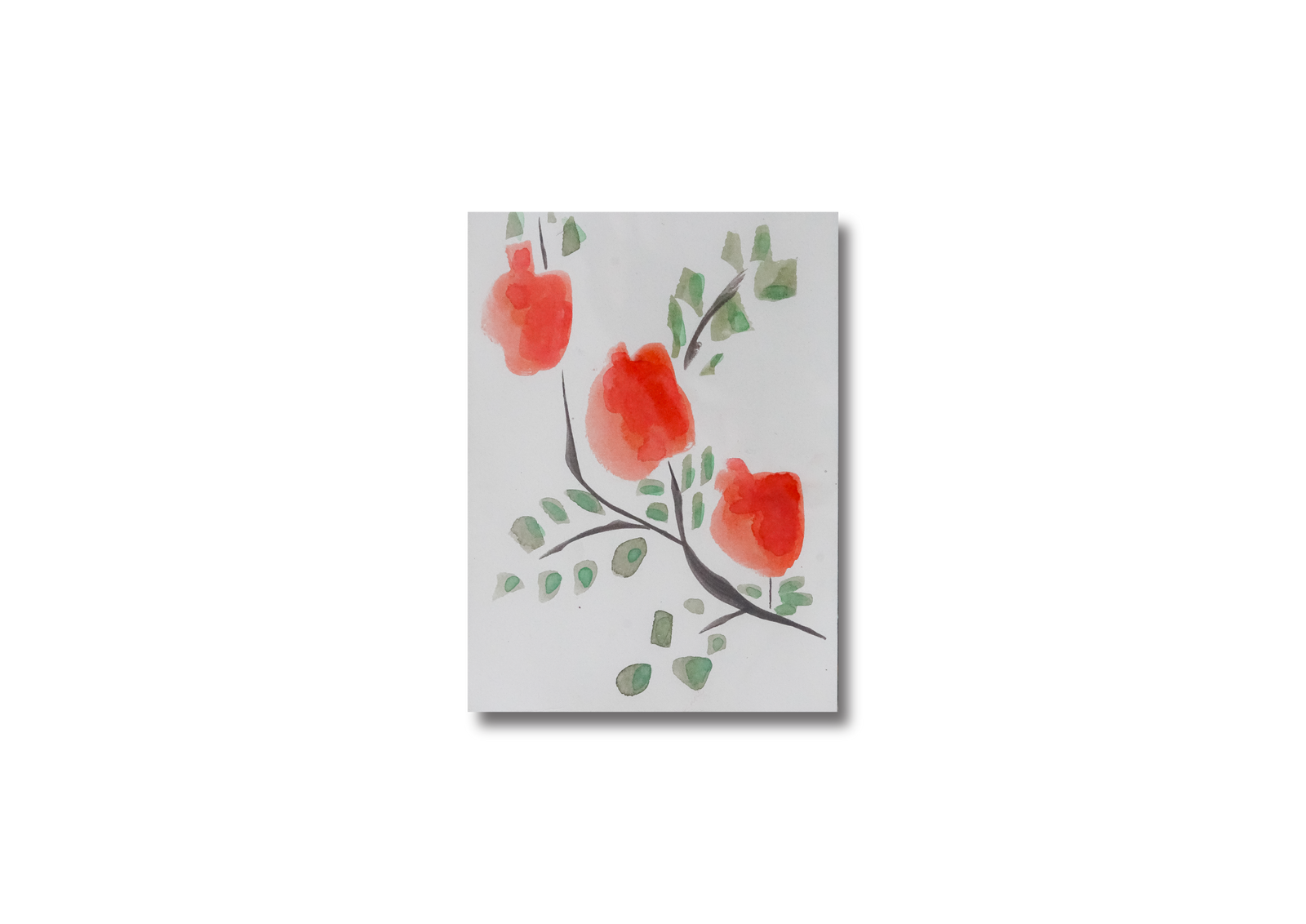 Rimon Tree Mini Watercolor