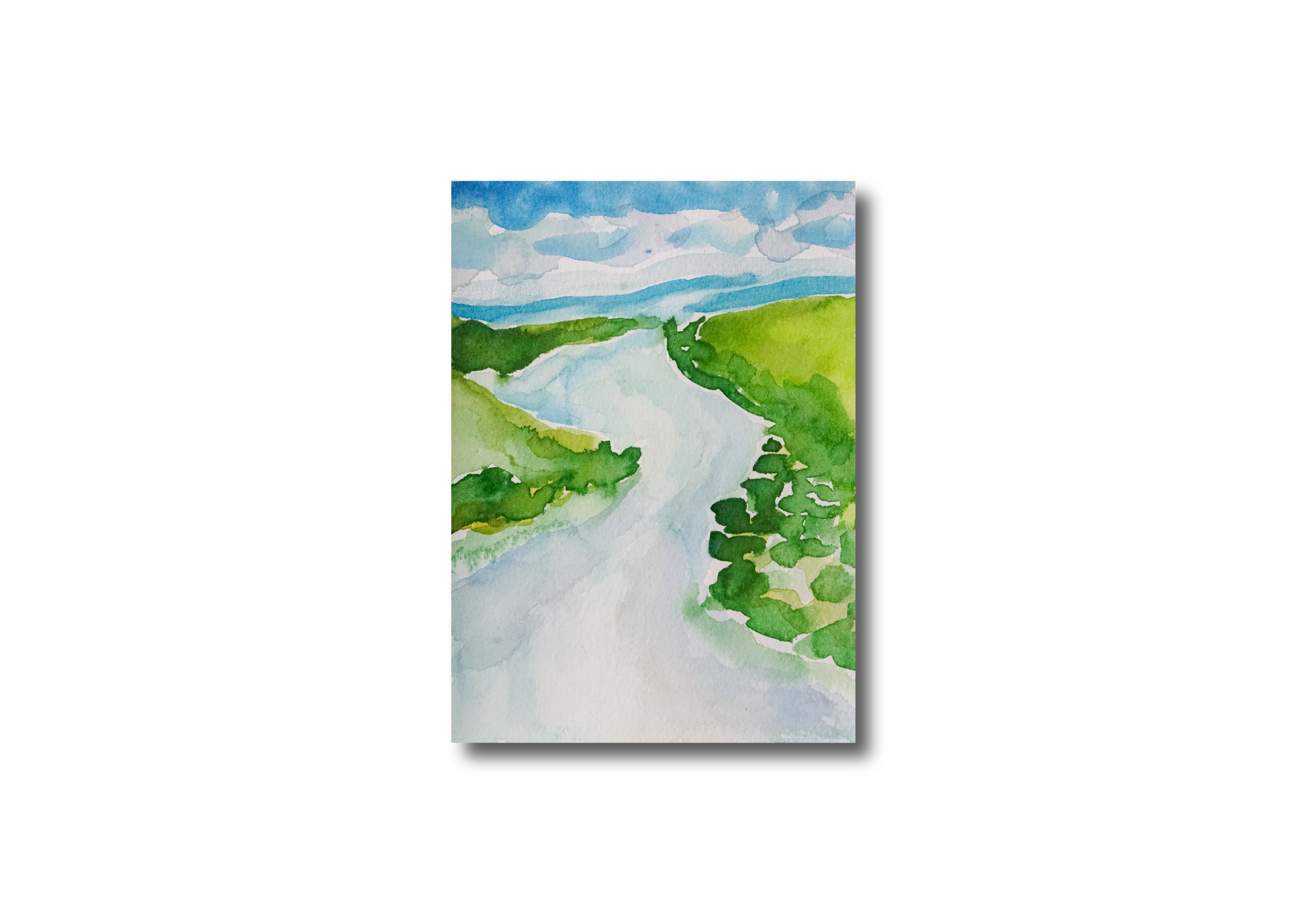 River Mini Watercolor