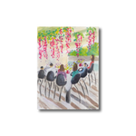 Sukkah Dinner Watercolor