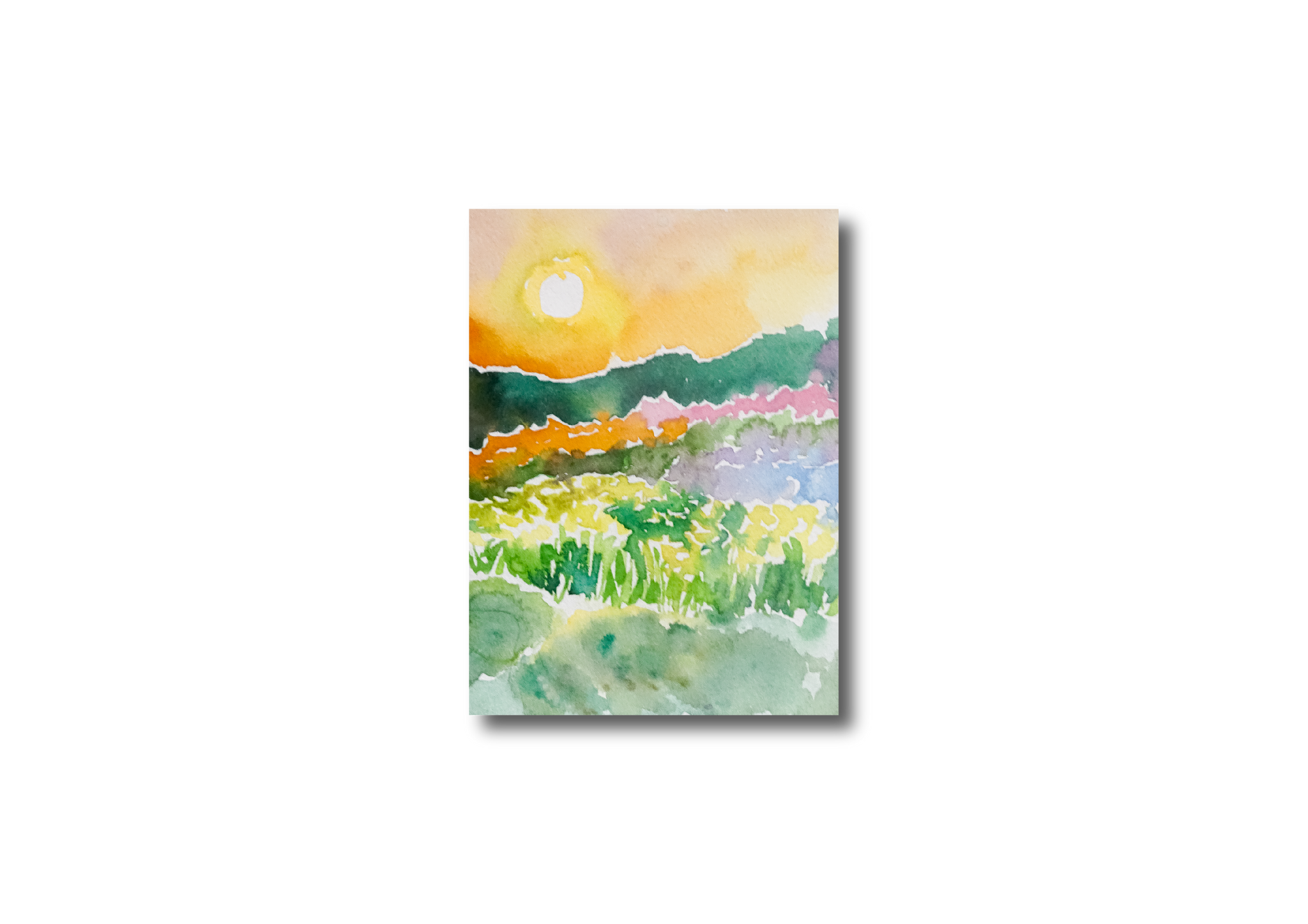 Sunrise Mini Watercolor