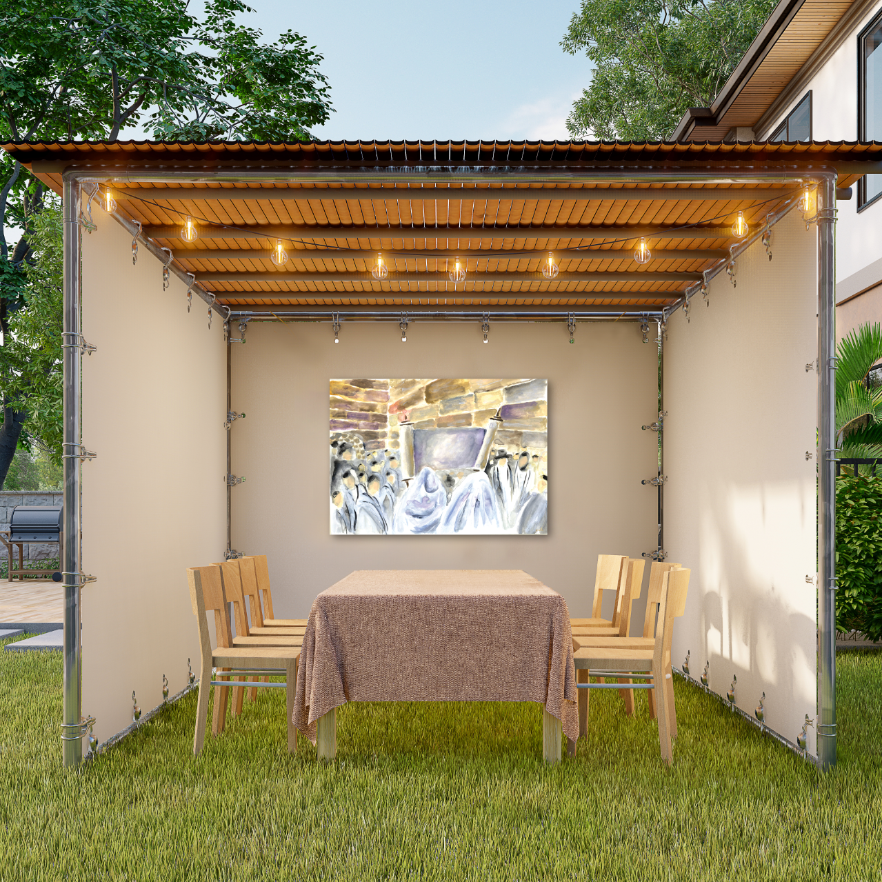 The Calling of Torah | Sukkah Print