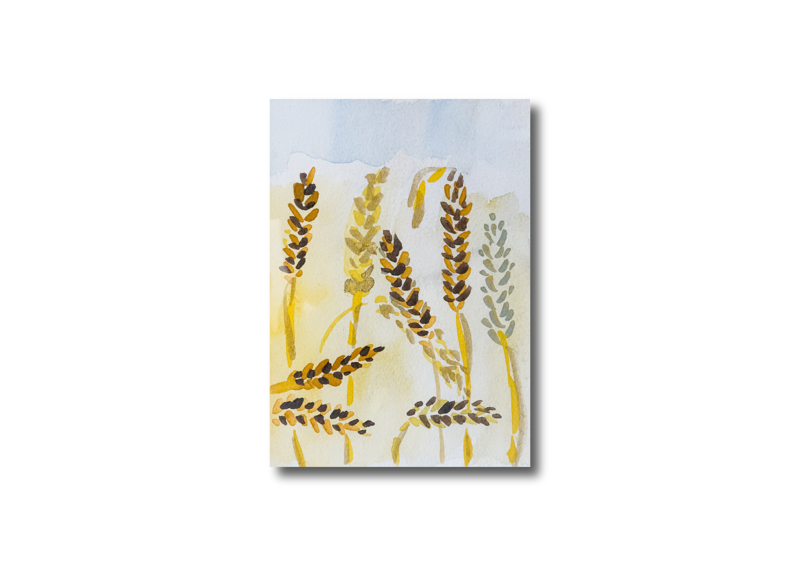 Wheat Mini Watercolor
