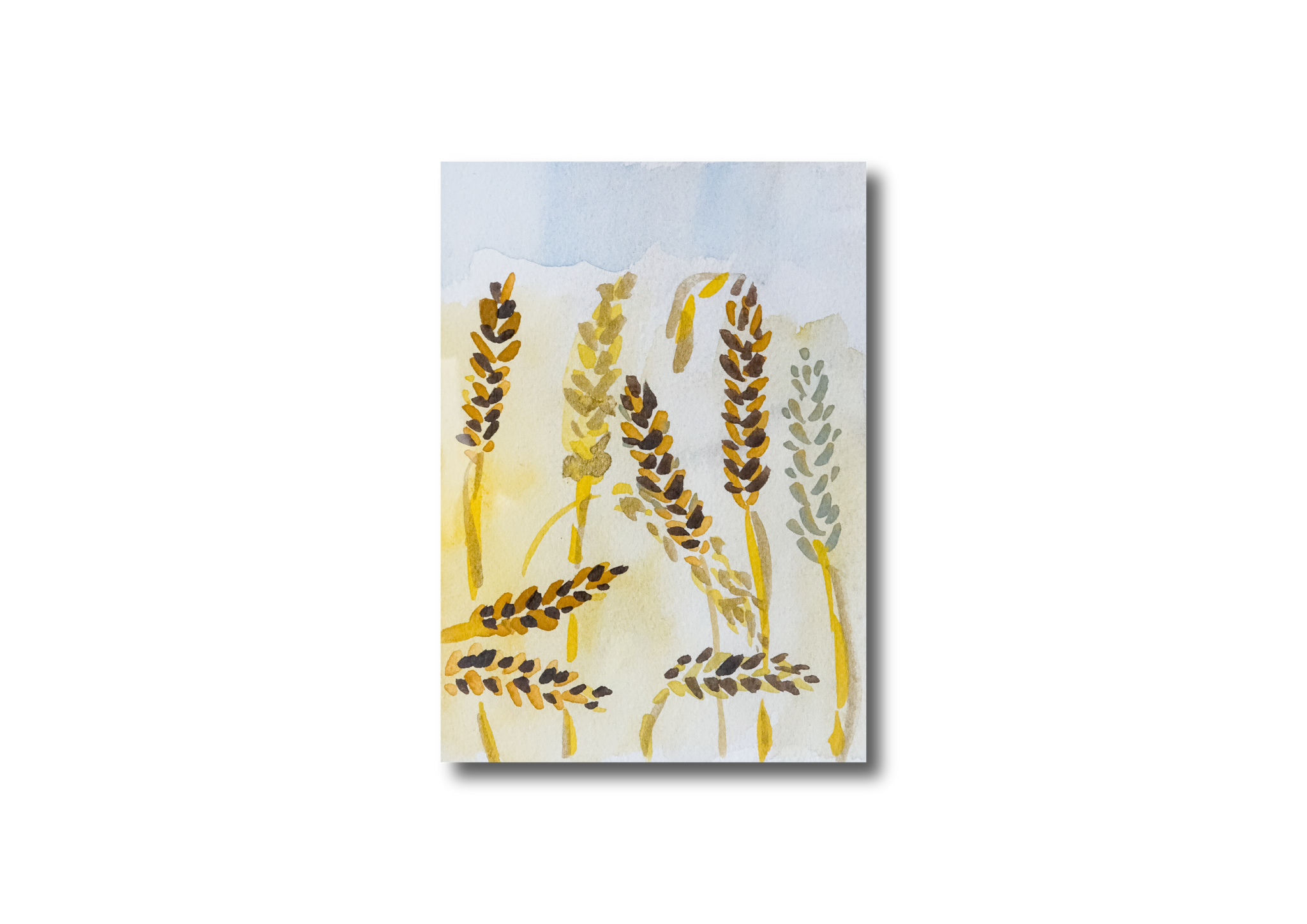 Wheat Mini Watercolor