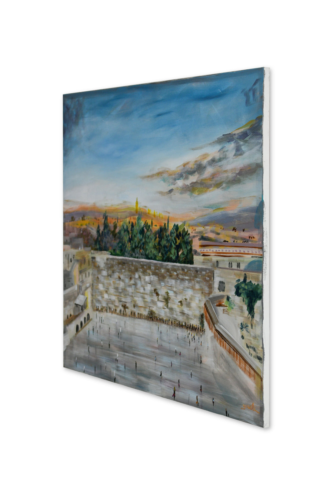 Kotel painting by Yaeli Vogel
