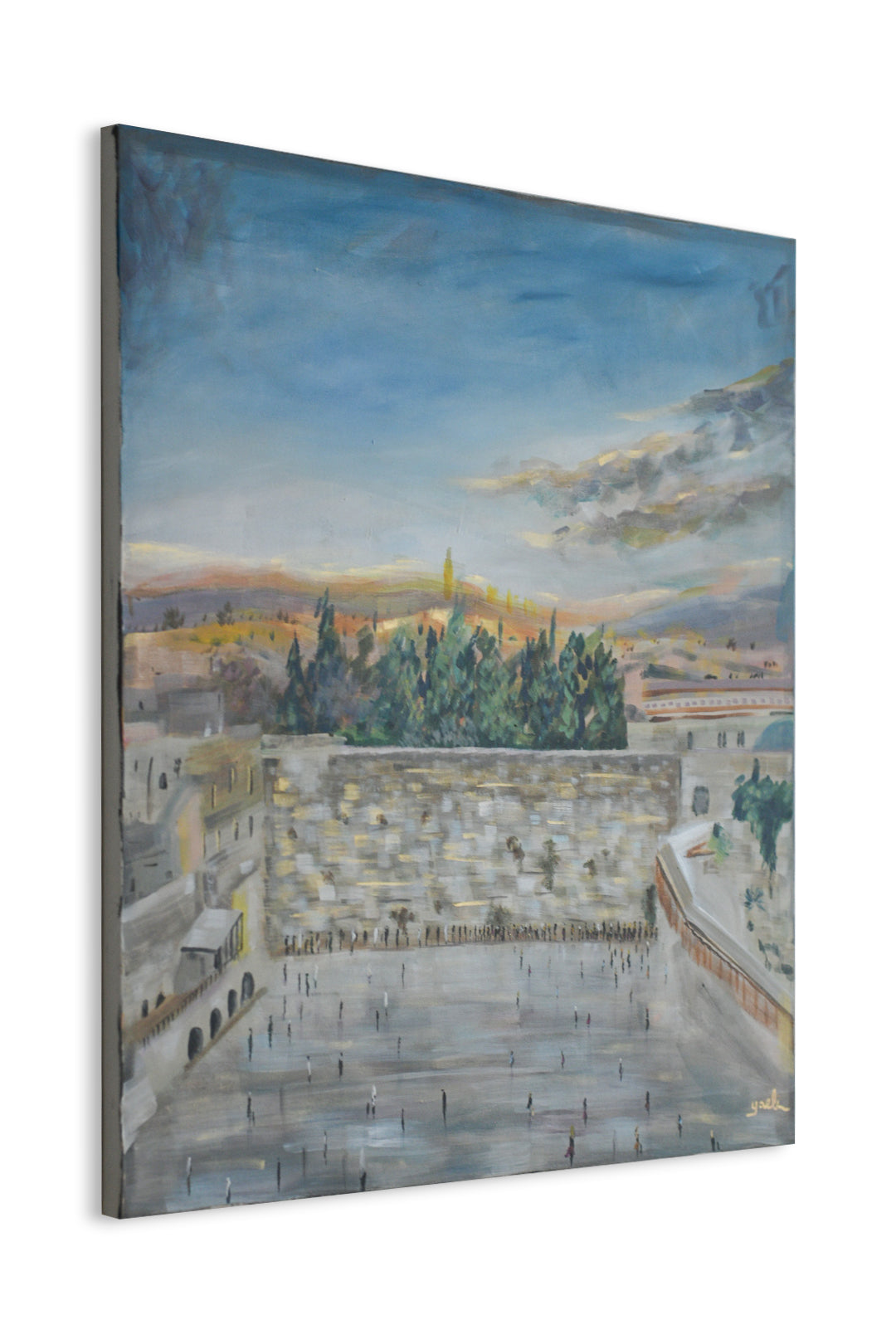 Kotel painting by Yaeli Vogel