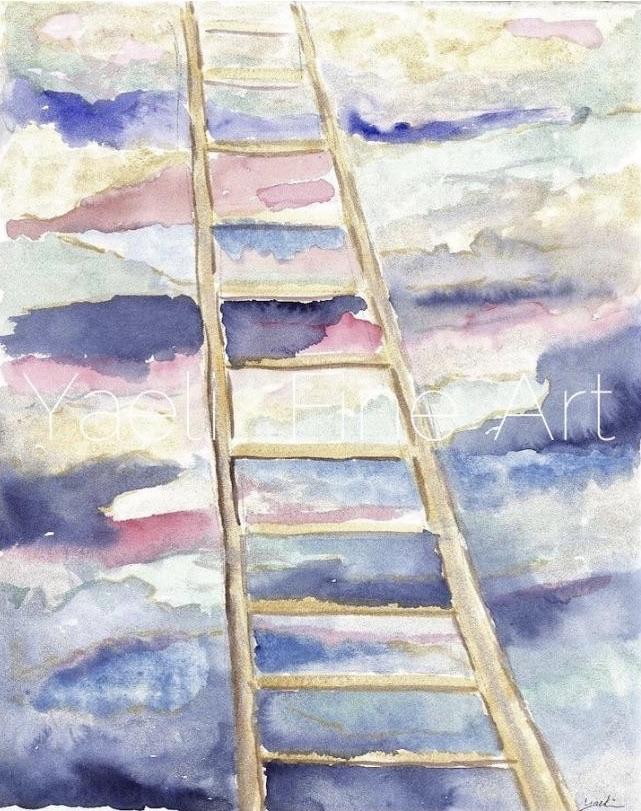 Jacobs Ladder Painting