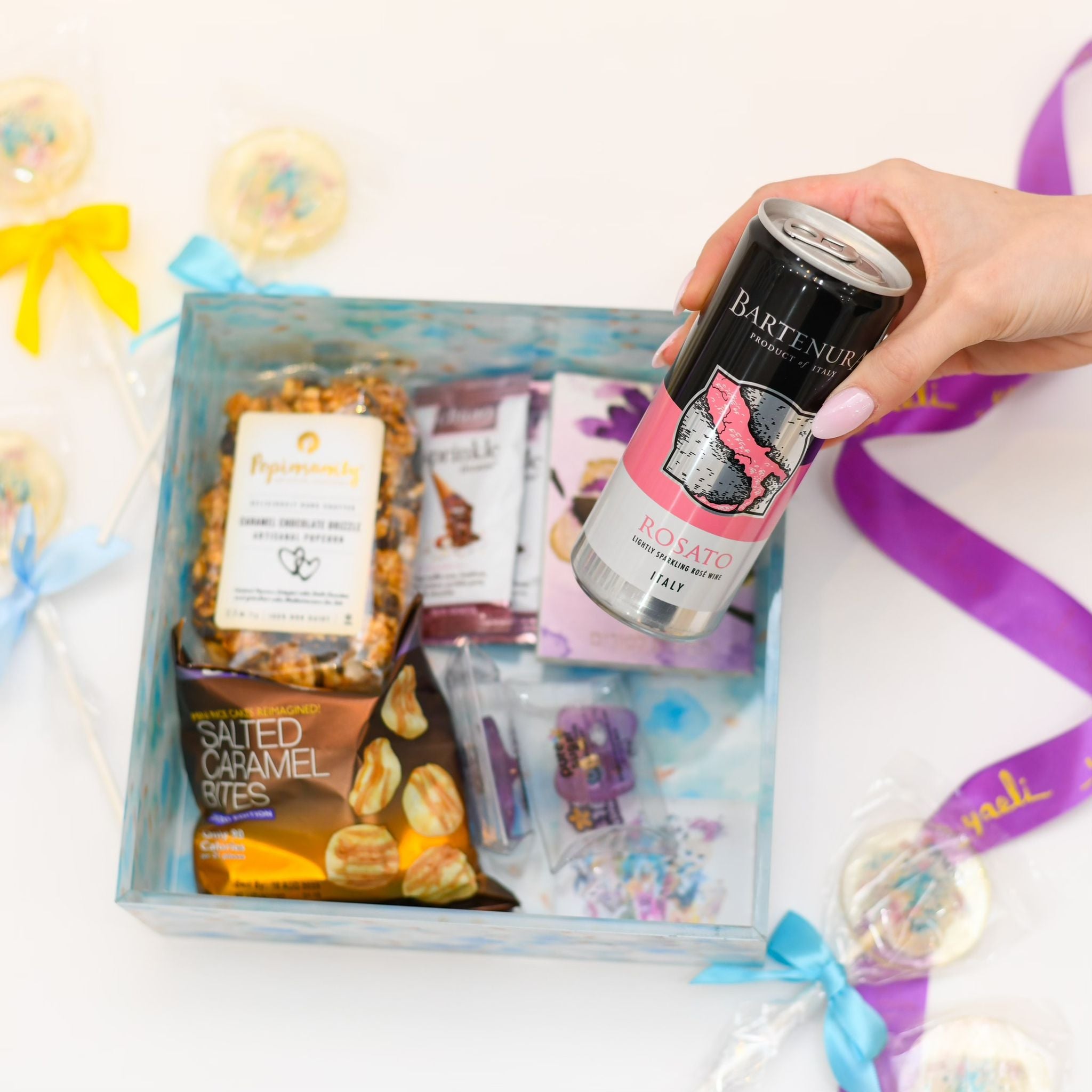 Sky Blue Box Mishloach Manot