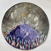 Grey and Blue | Hand Painted Matzah Cover