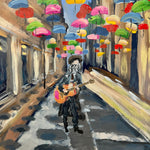 Colorful umbrellas