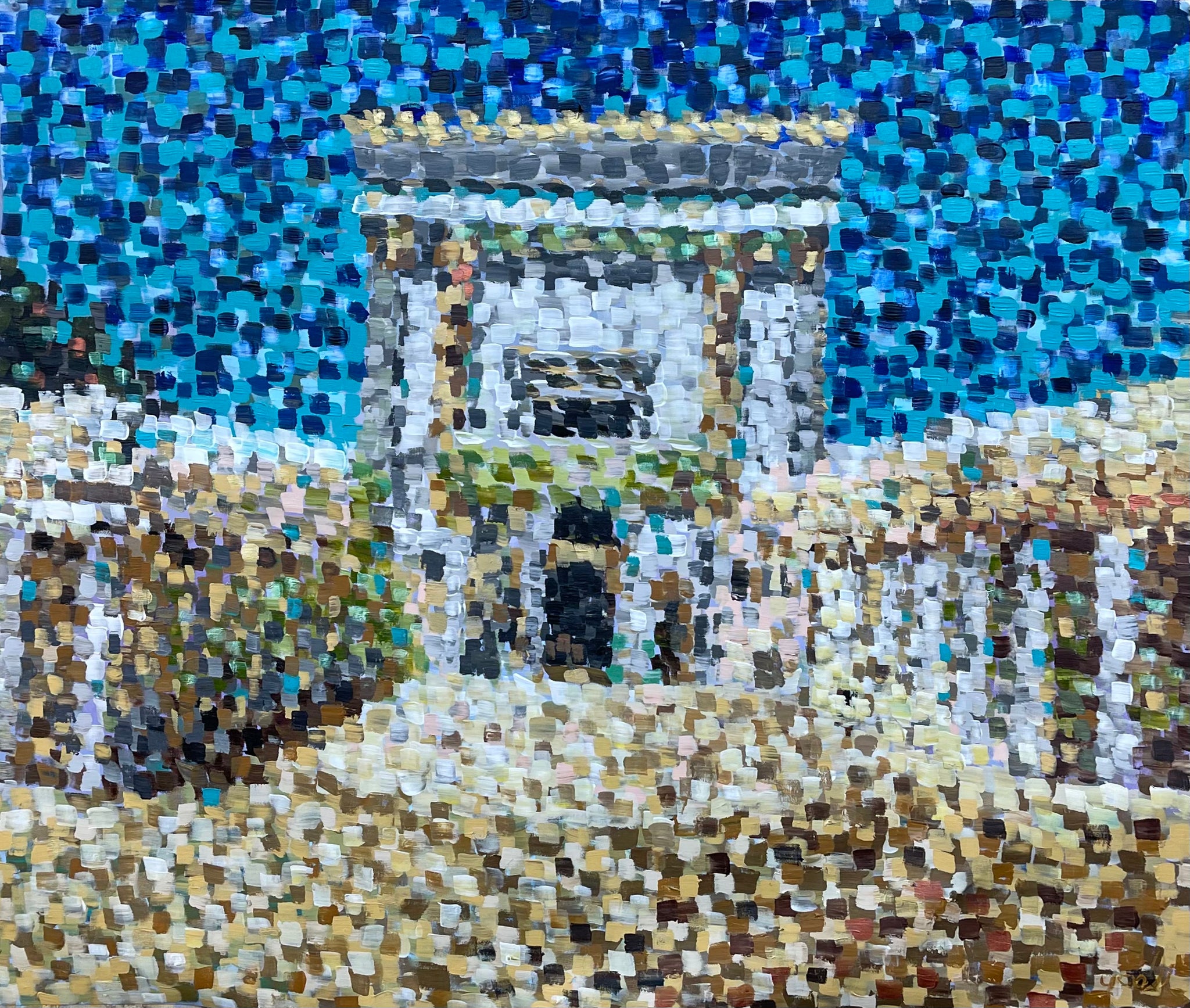 Bais Hamikdash in Mosaic