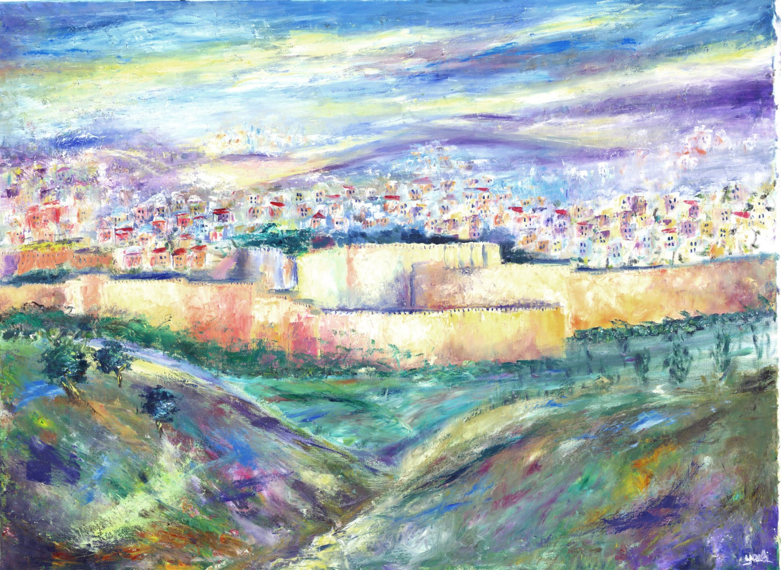 SUKKAH MURAL - Jerusalem Hills