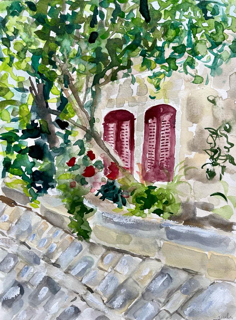 Afternoon and Roses