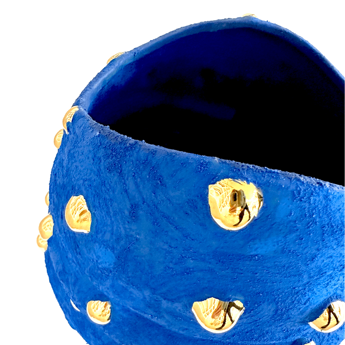 Blue Beehive Vase