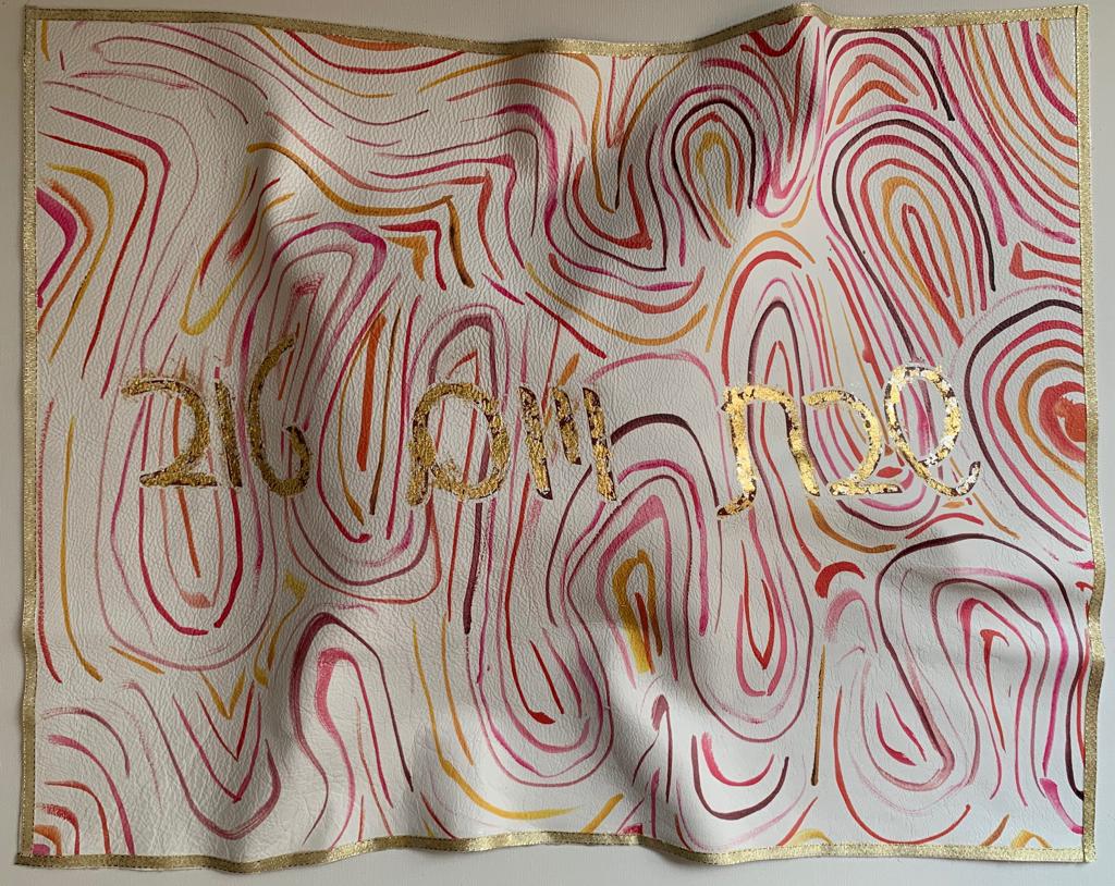 Challah Cover with swirl